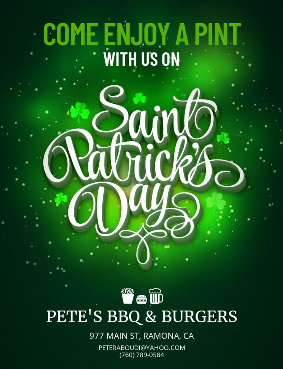 St. Patrick's Day event photo