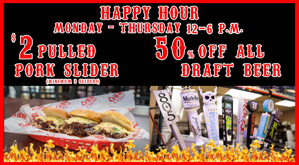 NFL Season at Pete's BBQ